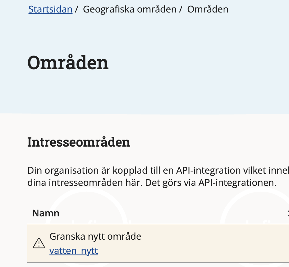 Intresseområde